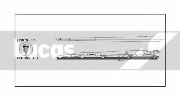 LUCAS ELECTRICAL LWCR19 Щітка склоочисника