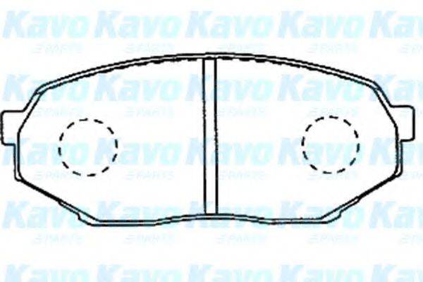 MITSUBISHI MZ690142 Комплект гальмівних колодок, дискове гальмо