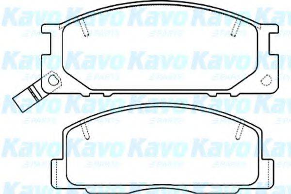 TOYOTA 04465-28330 Комплект гальмівних колодок, дискове гальмо