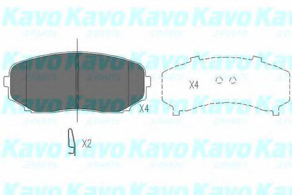 KAVO PARTS KBP-4558