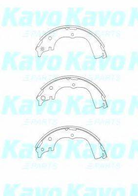 KAVO PARTS BS9946 Комплект гальмівних колодок