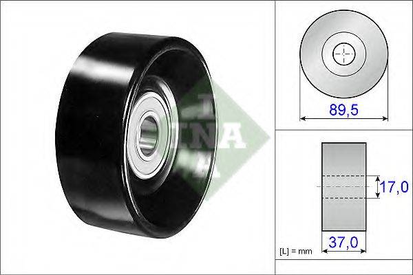 INA 532048610 Паразитний / провідний ролик, полікліновий ремінь