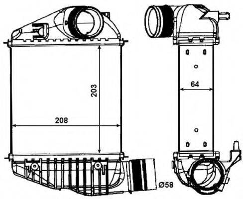 NRF 30015 Інтеркулер