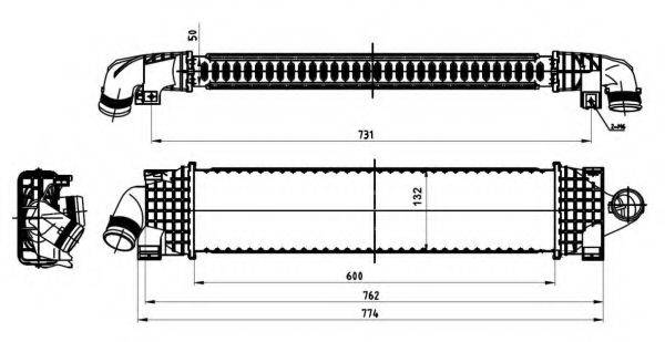 FORD 4M5H0L440LB Інтеркулер