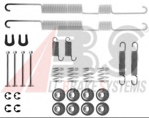 TOYOTA 0440730000 Комплектуючі, гальмівна колодка