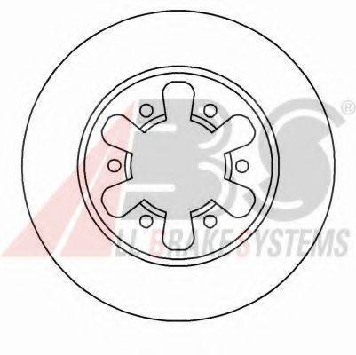 A.B.S. 16020 гальмівний диск