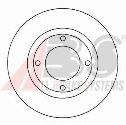 KAVO PARTS BR8207C гальмівний диск