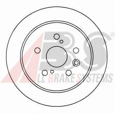 KAVO PARTS BR9371C гальмівний диск