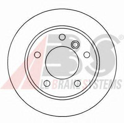 A.B.S. 16339OE гальмівний диск