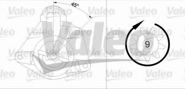 VALEO 436089 Стартер