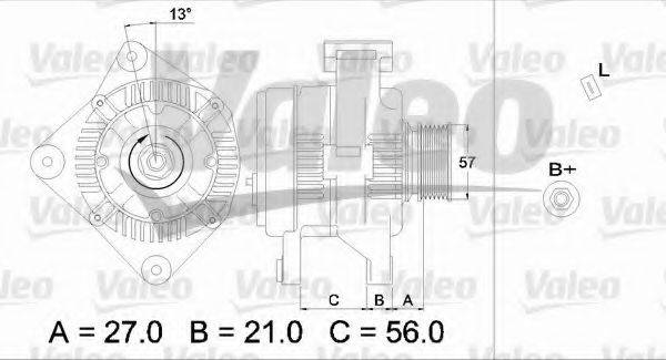 VALEO 439172 Генератор