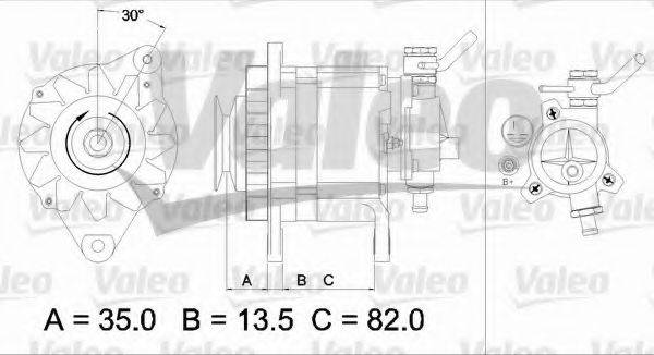 VALEO 437130 Генератор