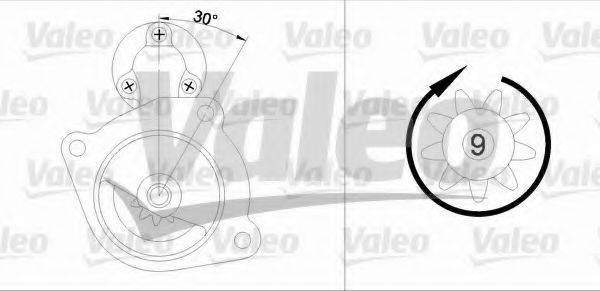 VALEO 455527 Стартер