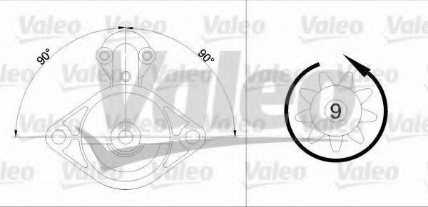 VALEO 455601 Стартер