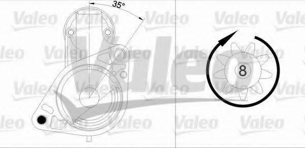 VALEO 455984 Стартер