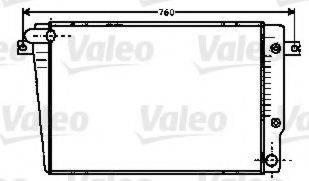 VALEO 732443 Радіатор, охолодження двигуна