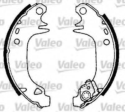 VALEO 554654 Комплект гальмівних колодок