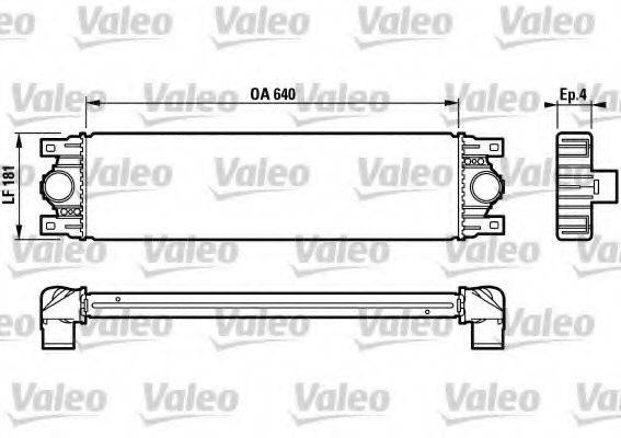 VAUXHALL 7701043695 Інтеркулер