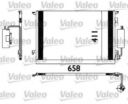 VALEO 817648 Конденсатор, кондиціонер