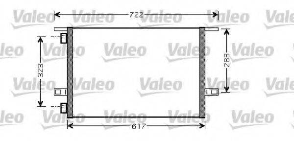 VALEO 818028 Конденсатор, кондиціонер