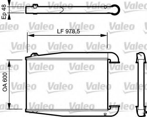 VALEO 818774 Інтеркулер