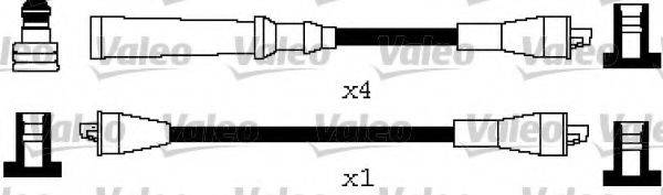 LUCAS ELECTRICAL DKB116 Комплект дротів запалювання