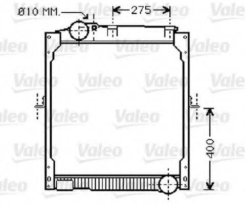 VALEO 733414 Радіатор, охолодження двигуна