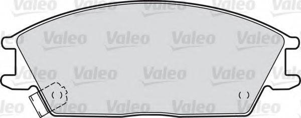 VALEO 301052 Комплект гальмівних колодок, дискове гальмо