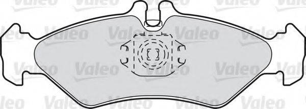 MERCEDES-BENZ 24205620 Комплект гальмівних колодок, дискове гальмо