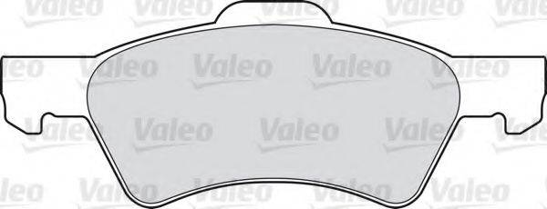 VALEO 598415 Комплект гальмівних колодок, дискове гальмо