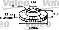 MITSUBISHI MB407031 гальмівний диск