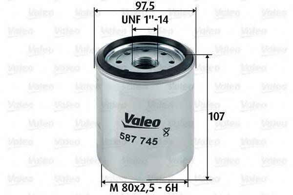 VALEO 587745 Паливний фільтр
