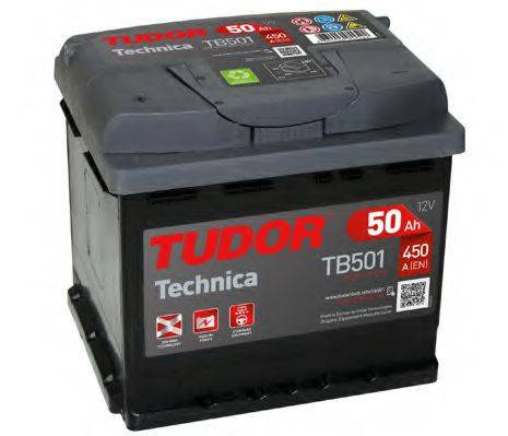 TUDOR TB501 Стартерна акумуляторна батарея; Стартерна акумуляторна батарея