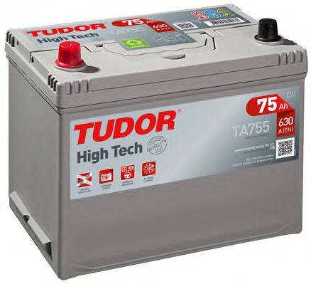 TUDOR TA755 Стартерная аккумуляторная батарея; Стартерная аккумуляторная батарея