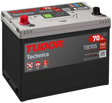TUDOR TB705 Стартерная аккумуляторная батарея; Стартерная аккумуляторная батарея