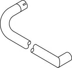 DINEX 21658 Труба вихлопного газу