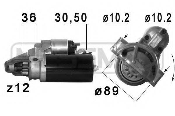 FORD CC1T-11000-EC Стартер