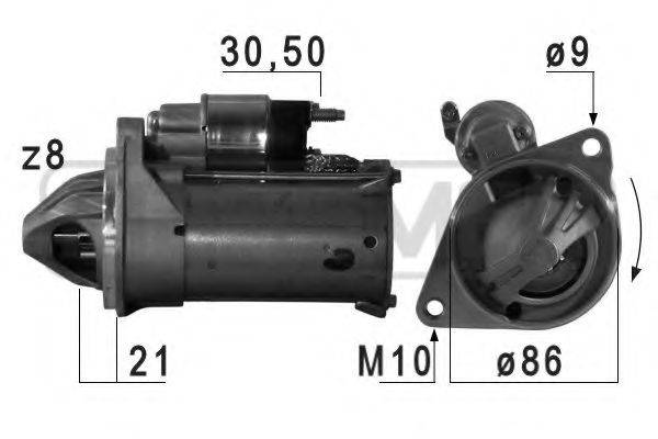 VALEO 458711 Стартер