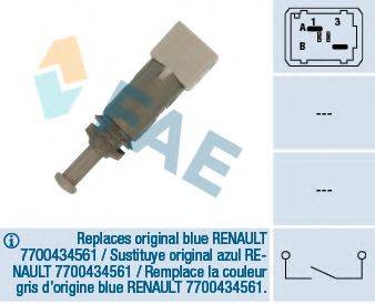 FAE 24891 Вимикач ліхтаря сигналу гальмування; Вимикач, привід зчеплення (Tempomat)