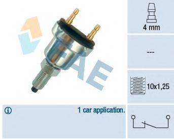 MAZDA 0730-67-210 A Вимикач ліхтаря сигналу гальмування