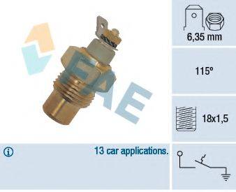 RENAULT 77 02 003 715 термовимикач, сигнальна лампа рідини, що охолоджує