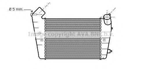 AUDI 4A0145805K Інтеркулер