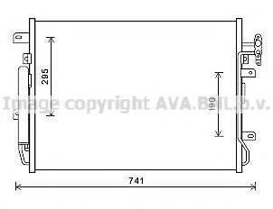 AVA QUALITY COOLING AUA5217D Конденсатор, кондиціонер