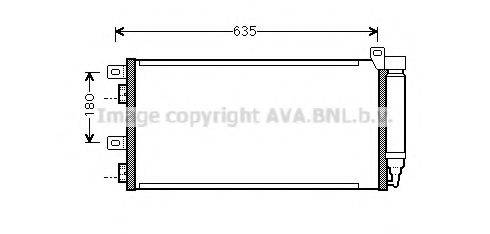 AVA QUALITY COOLING BWA5256D Конденсатор, кондиціонер