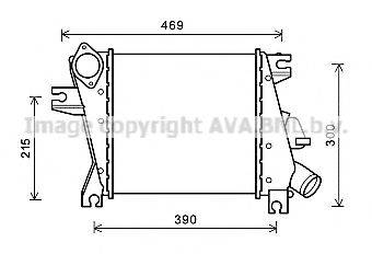 AVA QUALITY COOLING DN4411 Інтеркулер