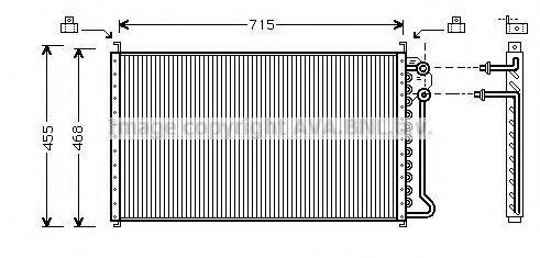 AVA QUALITY COOLING FD5228 Конденсатор, кондиціонер