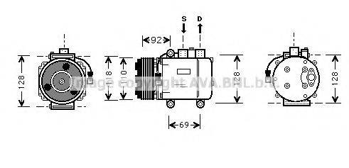 AVA QUALITY COOLING FDK357