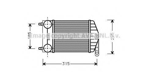 AVA QUALITY COOLING FT4189 Інтеркулер