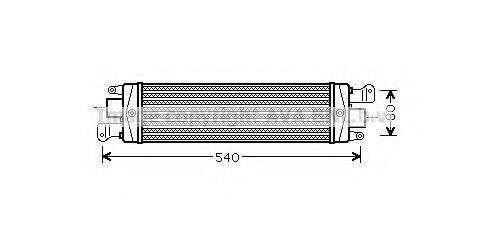 AVA QUALITY COOLING FTA4337 Інтеркулер