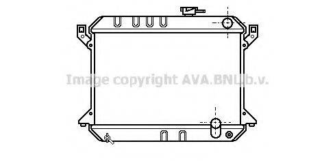 AVA QUALITY COOLING HD2029 Радіатор, охолодження двигуна